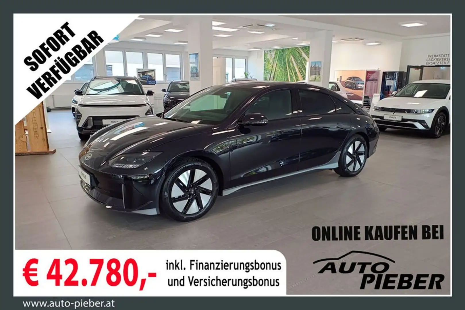 Hyundai IONIQ 6 Top Line 77,4 kWh 2WD *LED*ACC*BOSE* Blau - 1