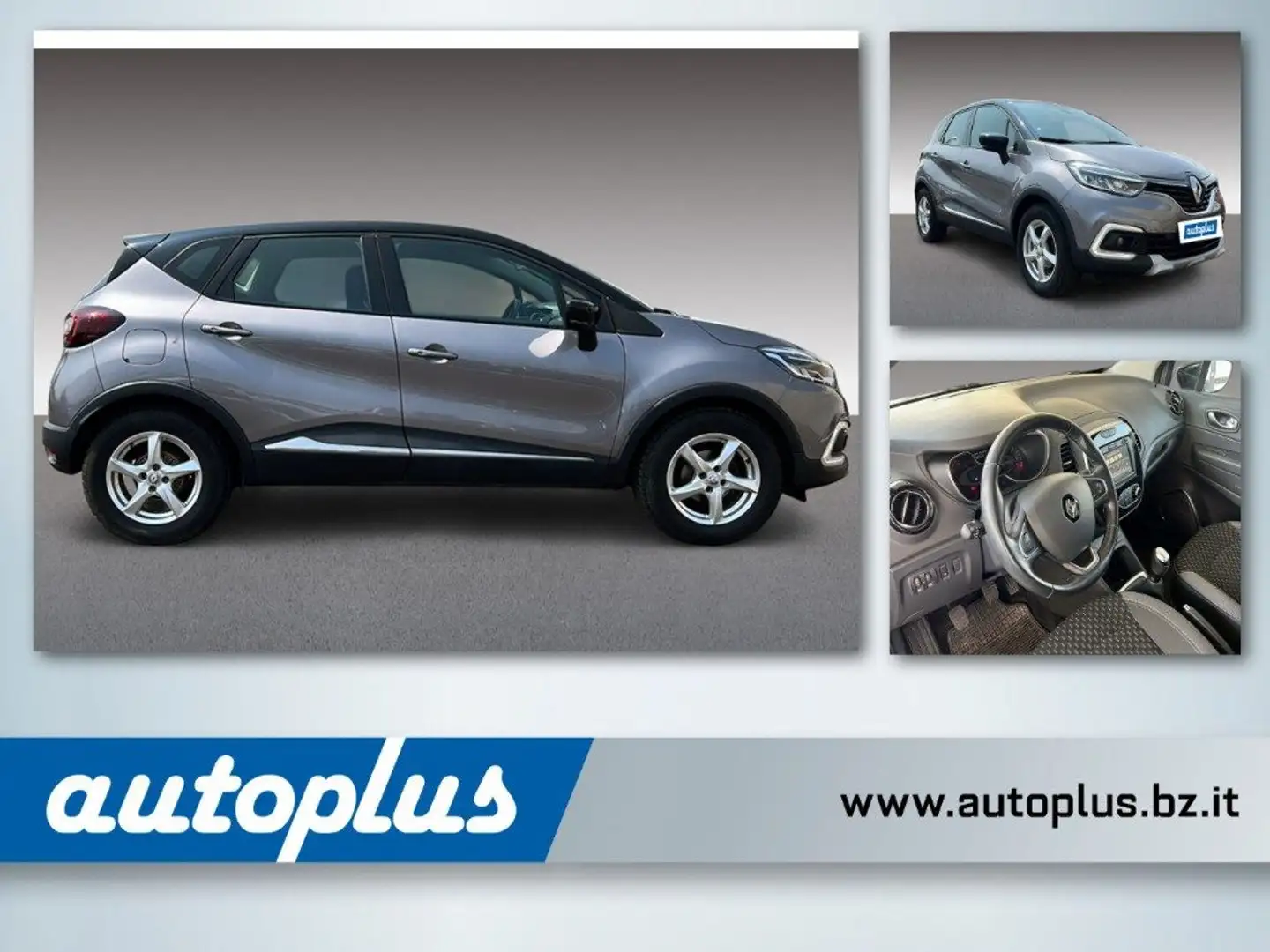 Renault Captur TCe 12V 90 CV INTENS Gris - 1
