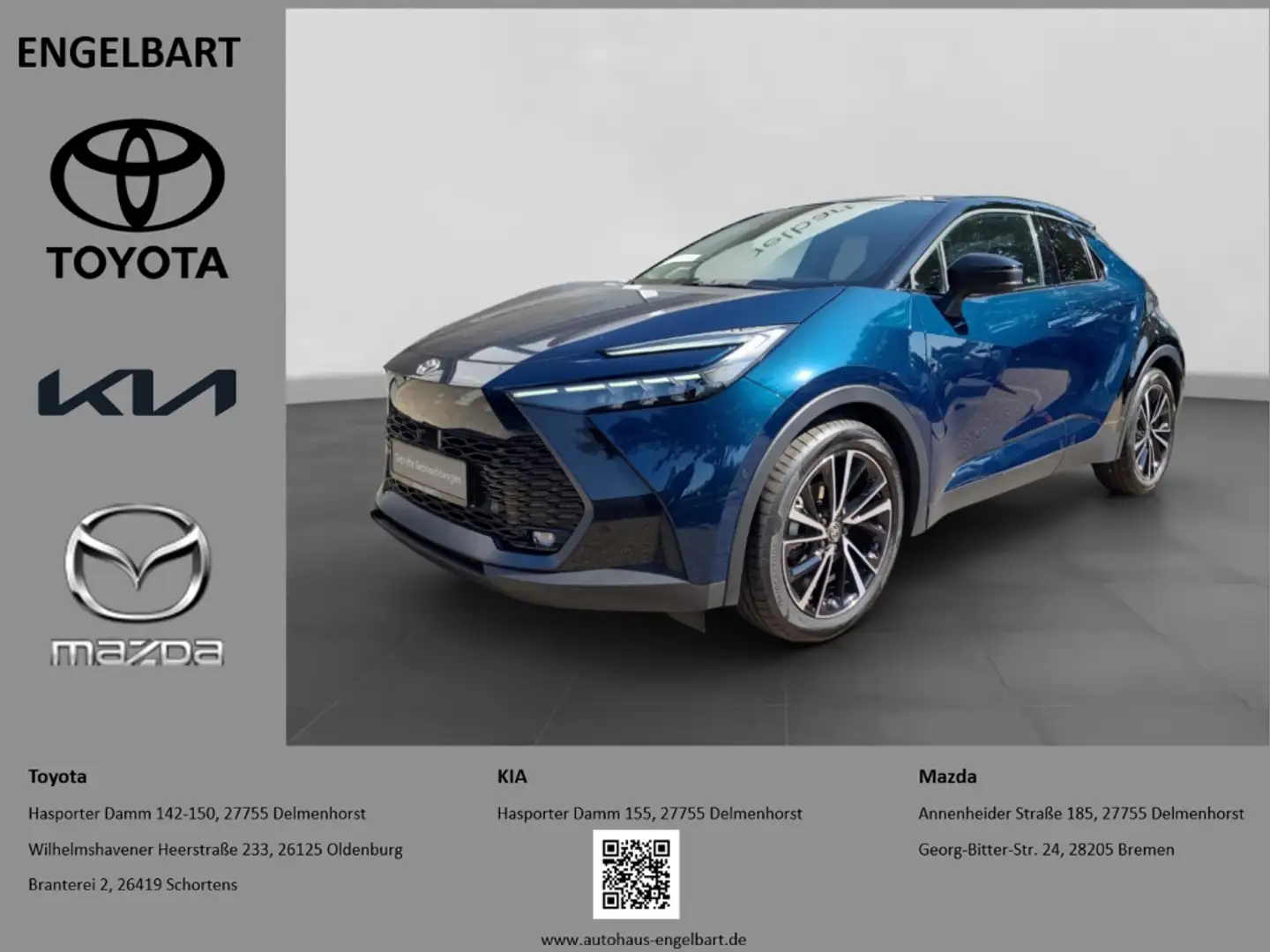 Toyota C-HR 2.0 Hybrid Lounge Premiere  HUD Panorama Navi Memo Grün - 1