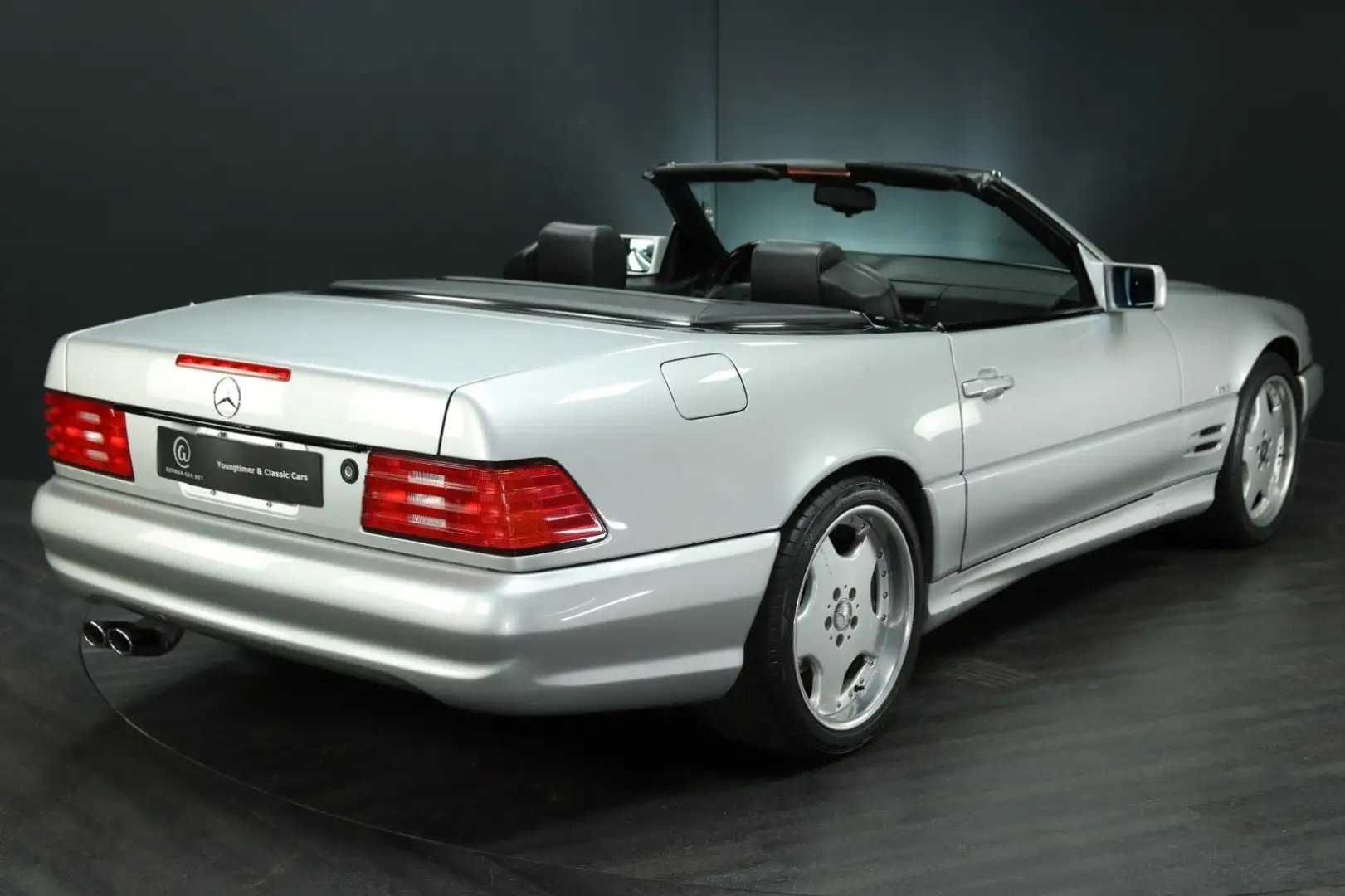Mercedes-Benz SL 600 AMG, mit 441 PS,Panoramadach, sehr selten Argintiu - 2