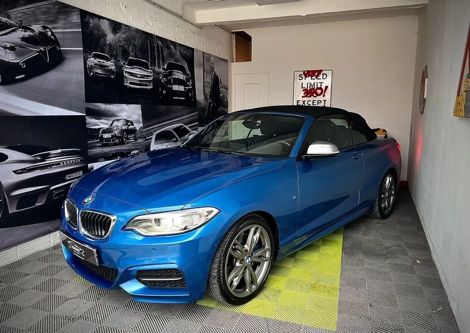 BMW 340 serie (f23) cabriolet m240i 340 bva8 Blau - 1