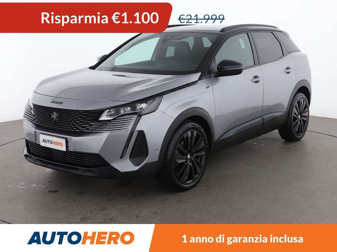 Peugeot 3008 1.5 Blue-HDi GT 130 CV EAT8
