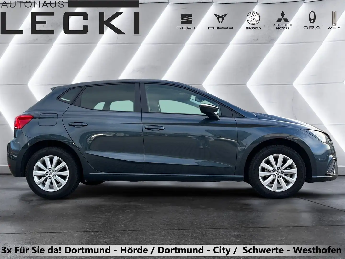 SEAT Ibiza Style 1.0 TSi *KAMERA*SHZ*PDC*FULL-LINK*4SEAON*ACC Schwarz - 2