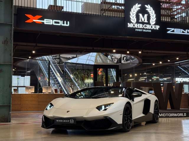 Imagine Lamborghini Aventador LP 720-4 Roadster 50° Anniversario