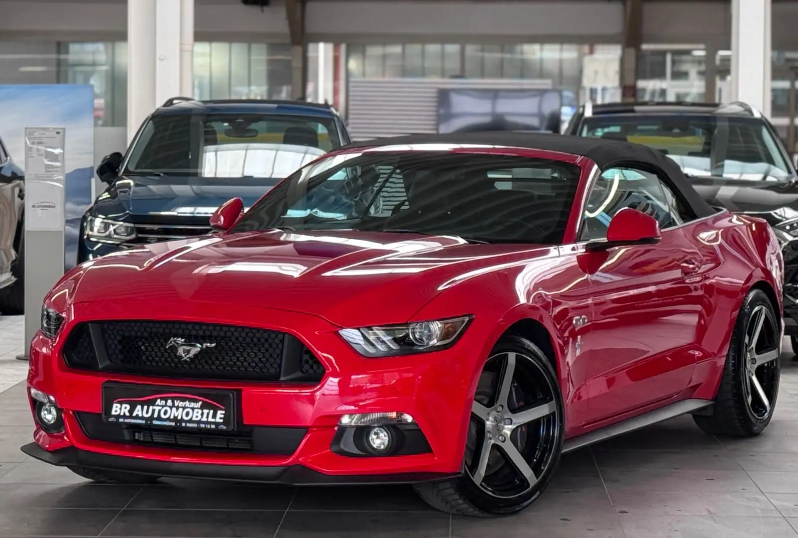 Ford Mustang GT Convertible V8*Xenon*Kamera*Navi*Tüv/Au neu Rot - 2