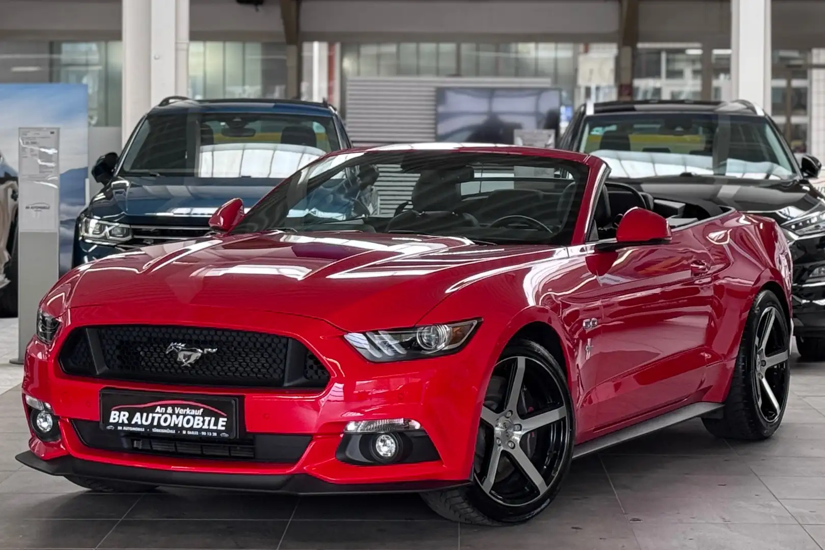 Ford Mustang GT Convertible V8*Xenon*Kamera*Navi*Tüv/Au neu Rot - 1