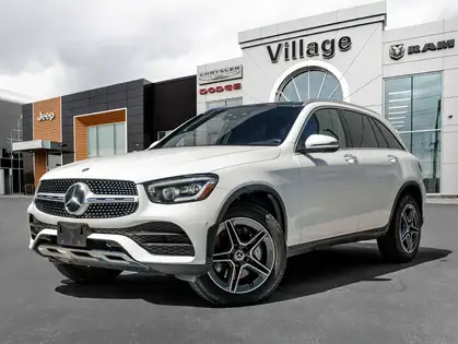 White 2020 Mercedes-Benz GLC 300 4MATIC SUV / Crossover All-Wheel Drive 9-Speed Automatic