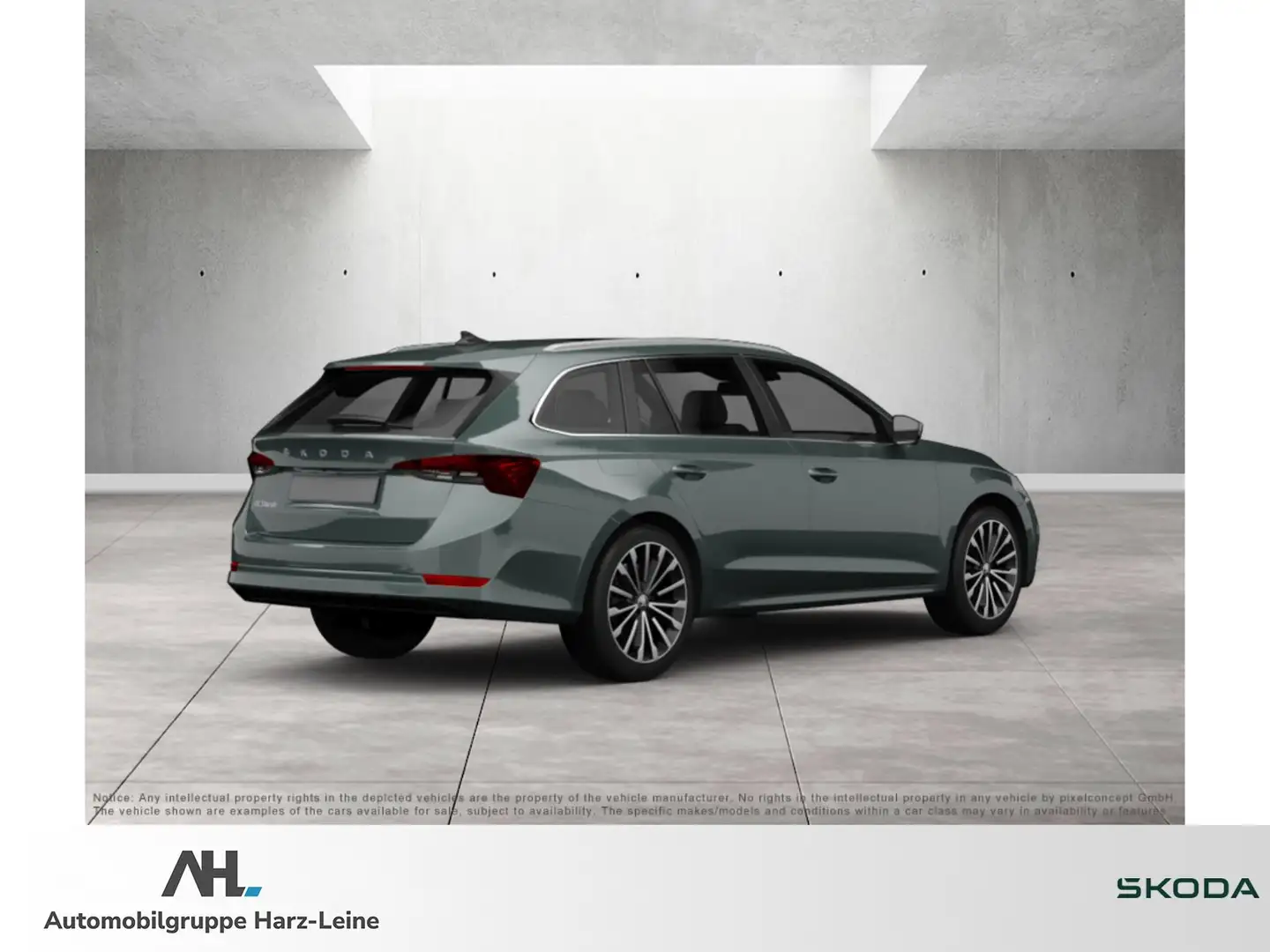 Skoda Octavia Combi 1.4 TSI iV Style DSG LED PDC SHZ Smart Link Gris - 2