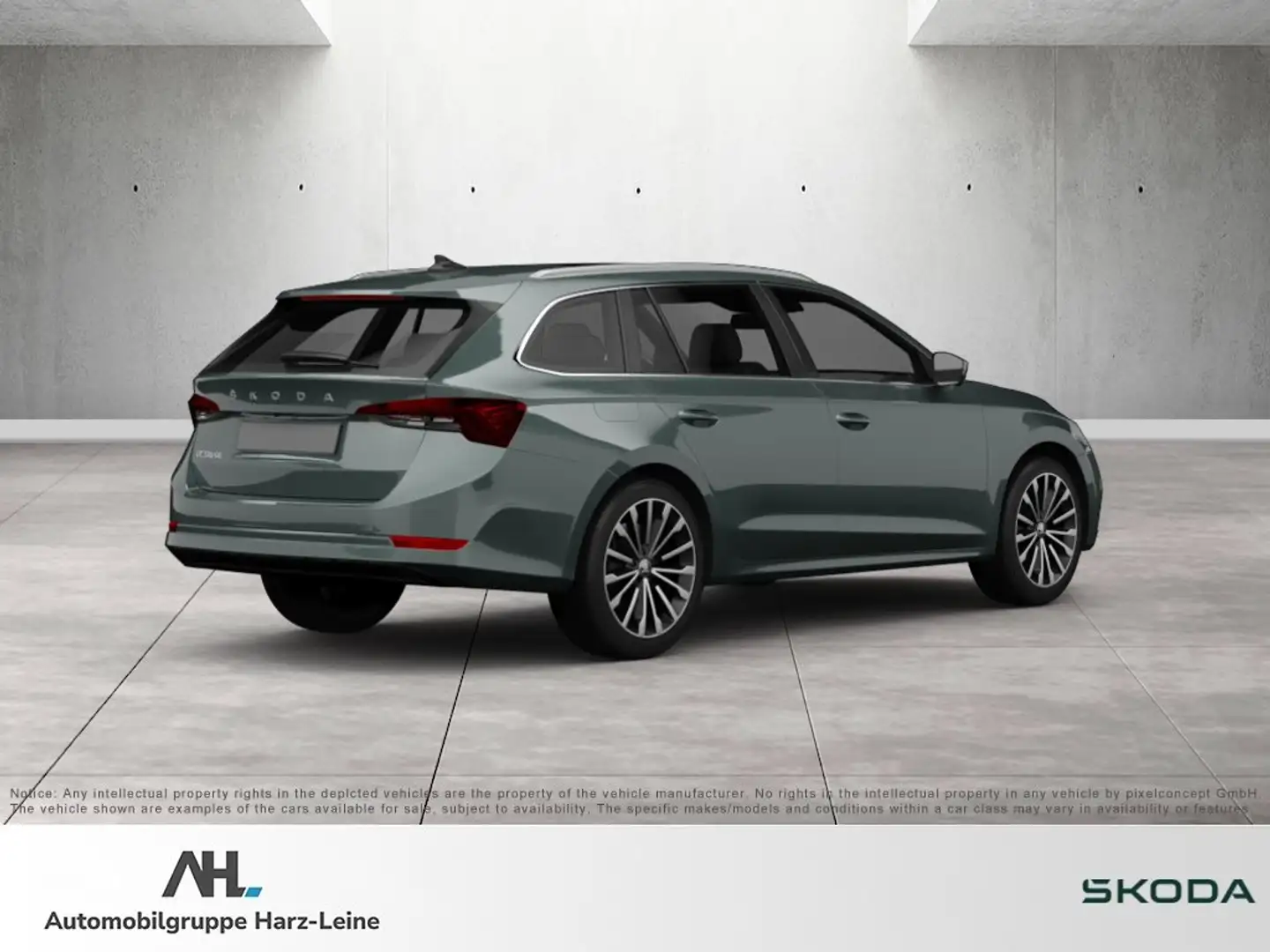 Skoda Octavia Combi 1.4 TSI iV Style DSG LED PDC SHZ Smart Link Grijs - 2
