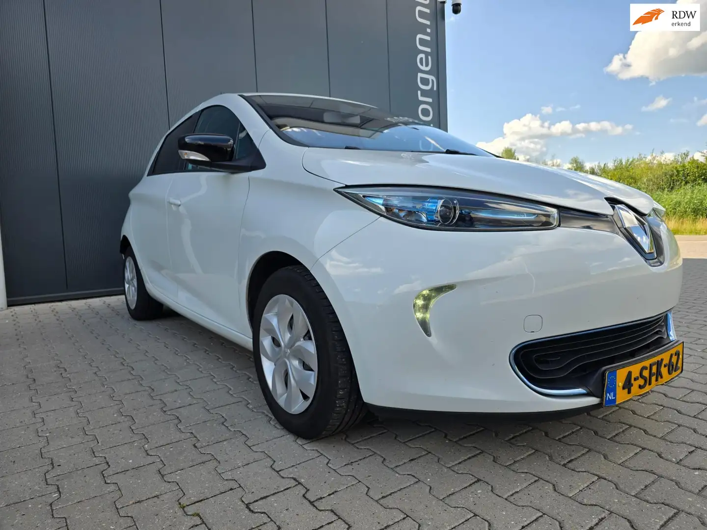 Renault ZOE Q210 Zen Quickcharge 22 kWh (koop accu) Wit - 1