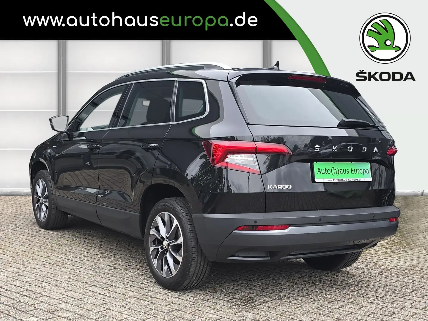 Skoda Karoq 1.0 TSI Drive 125 AHK KlimaA SmartLink eKlappe 4xS Schwarz - 2