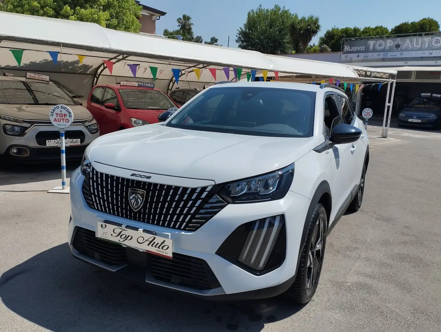 Peugeot 2008 2008 1.5 bluehdi Allure s garanzia 24 mesi Bianco - 1