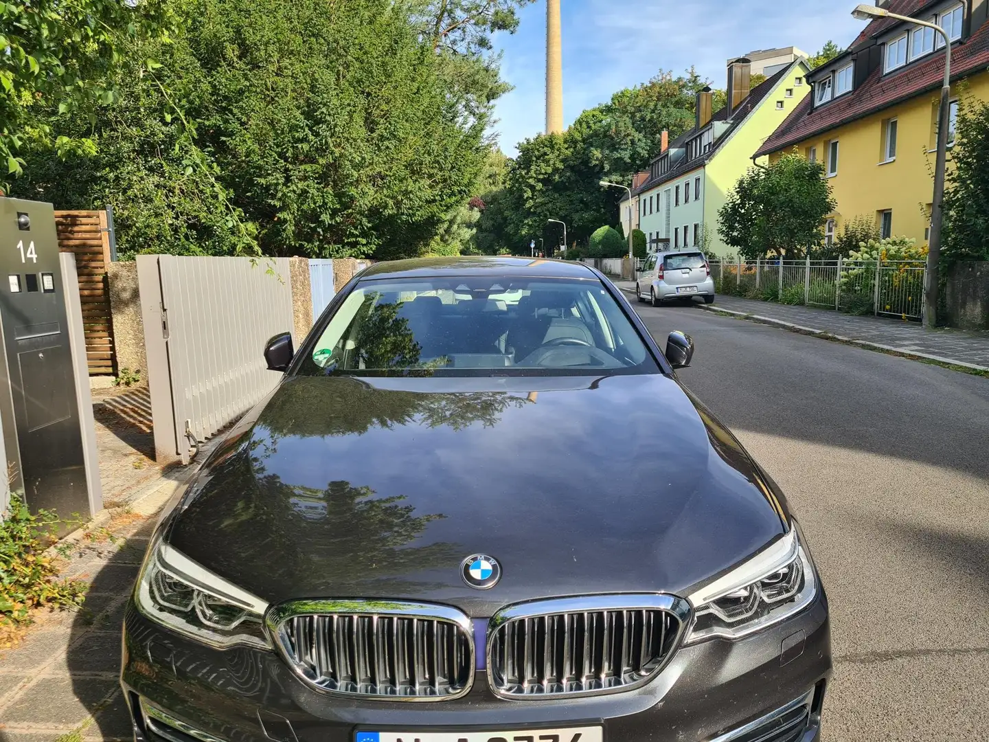 BMW 540 540d xDrive Aut. Luxury Line Schwarz - 1