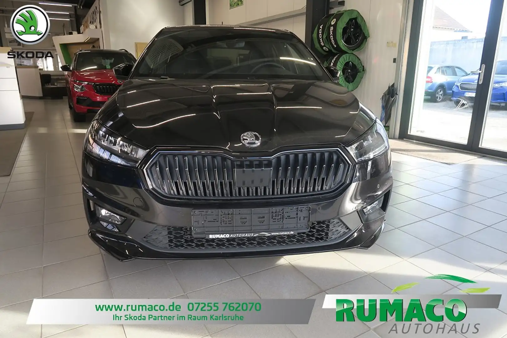 Skoda Fabia 1.0 TSI 115PS DSG Monte Carlo Schwarz - 2