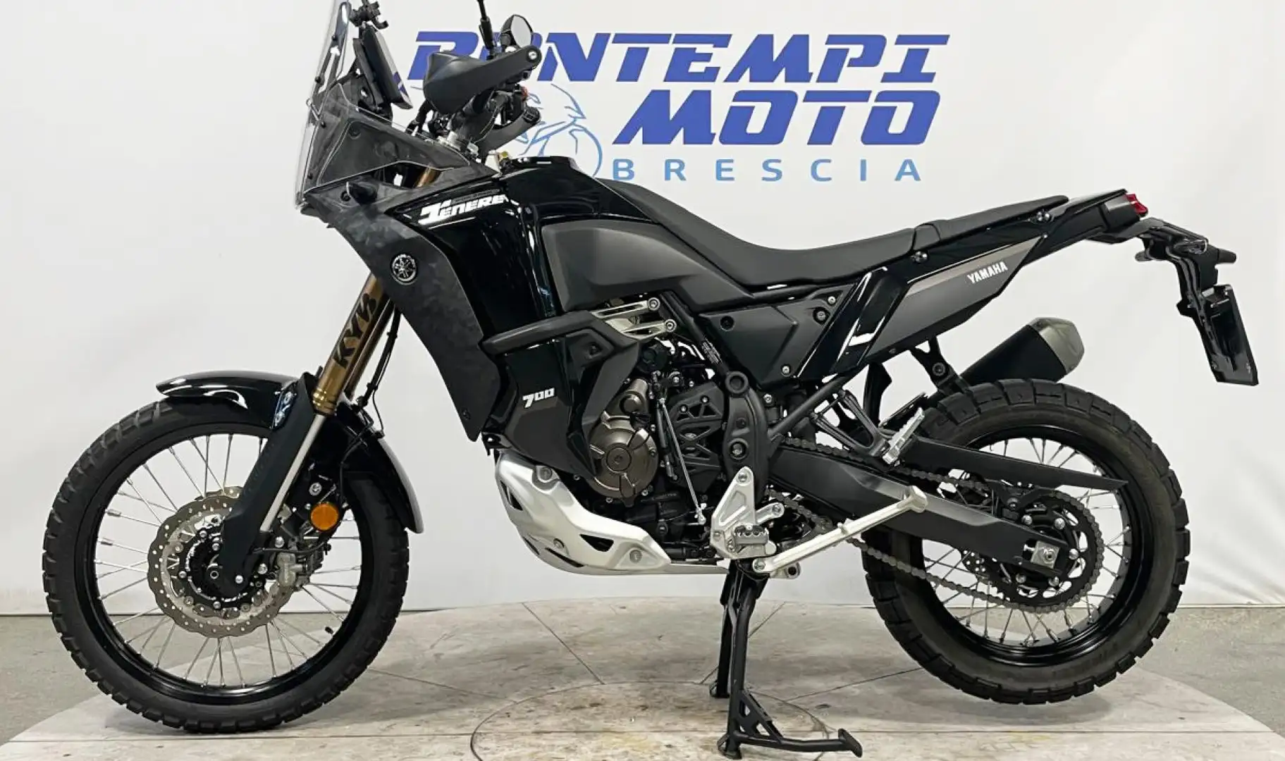 Yamaha Ténéré 700 2024 - WORLD RAID - SOLO 840 KM !!! PARI AL NUOVO Nero - 2