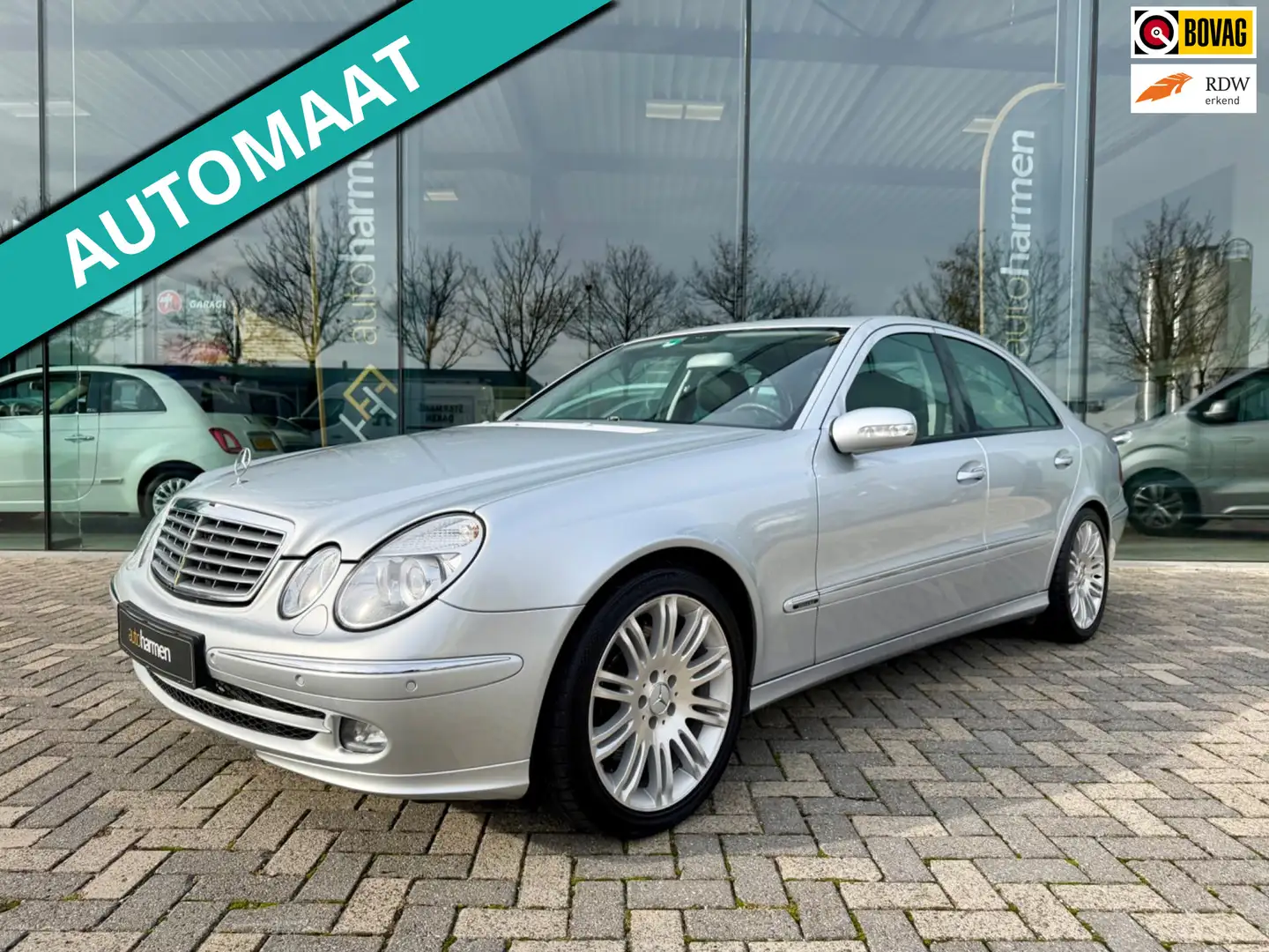 Mercedes-Benz E 350 Elegance 4-Matic 272 pk, 1e eigenaar, 64.000 km Argent - 1