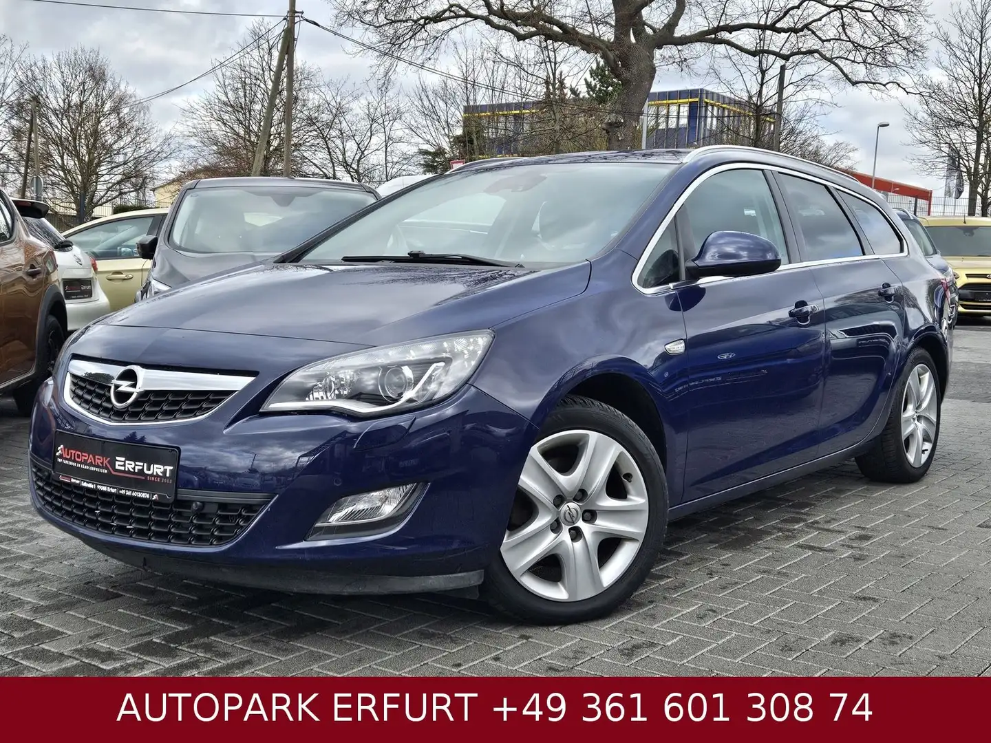 Opel Astra J Sports Innovation*Klima*Temp*Leder*Xenon Blau - 1