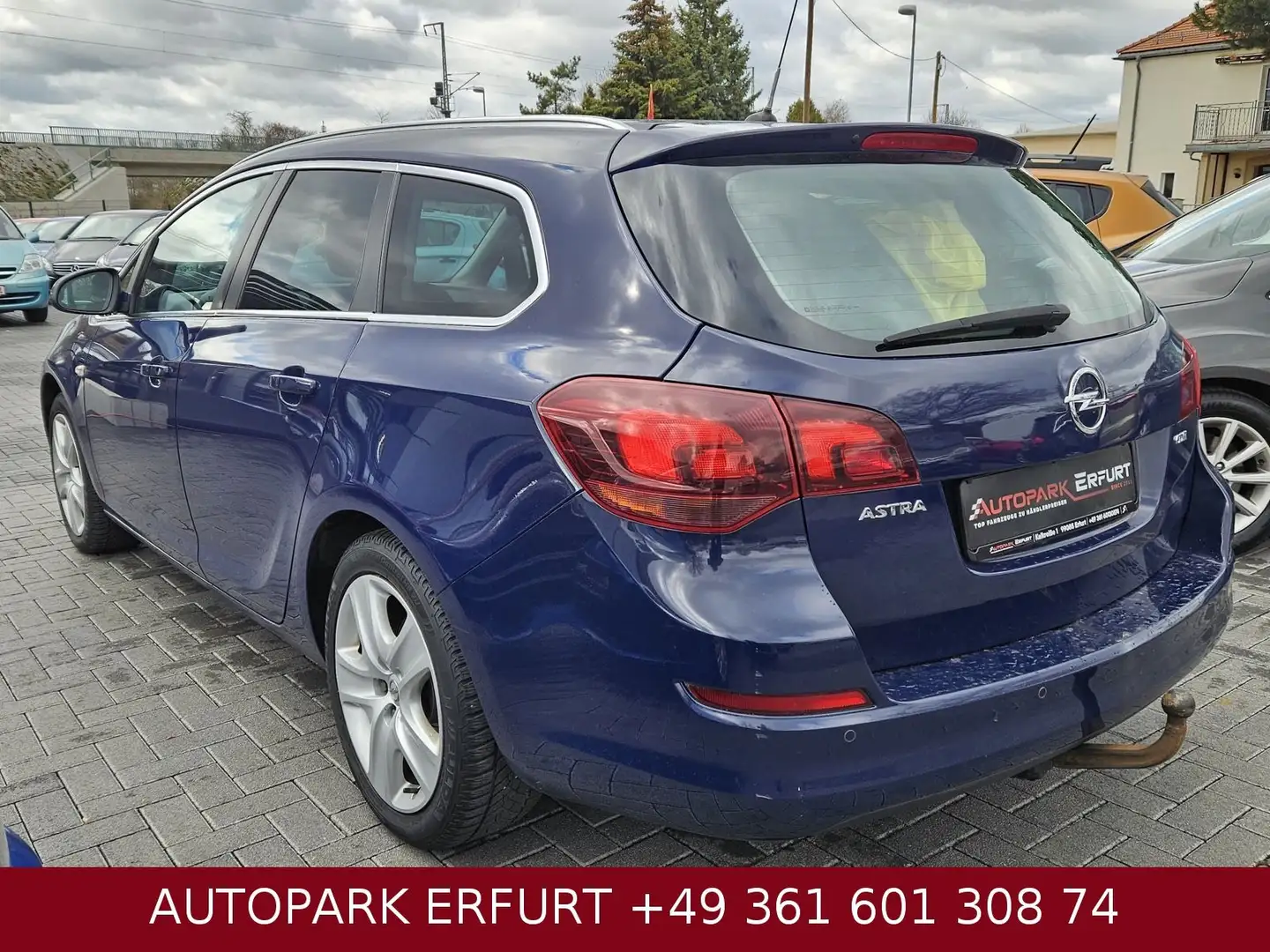 Opel Astra J Sports Innovation*Klima*Temp*Leder*Xenon Blau - 2