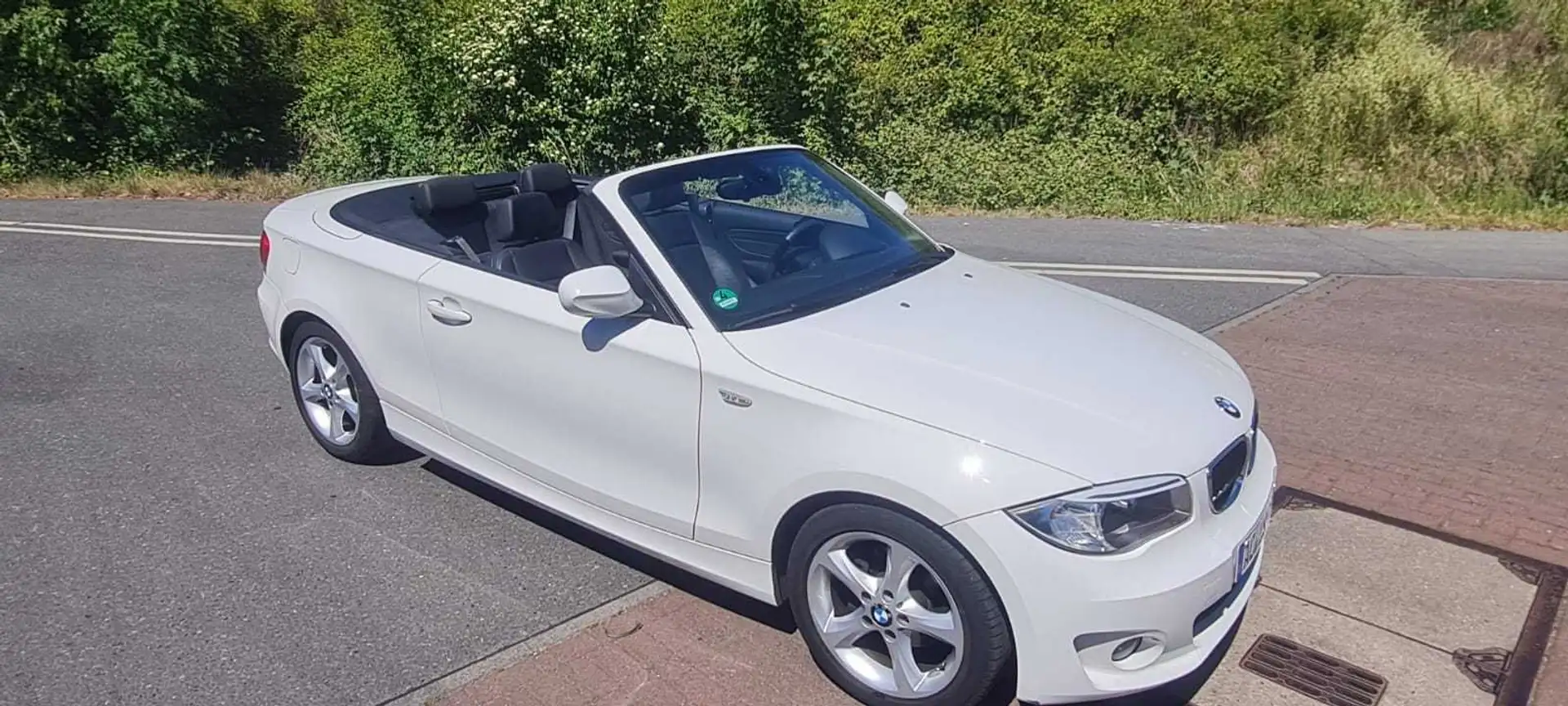 BMW 118 118ci  /TÜV Neu/voll Scheckheft/1. Hand Белый - 2