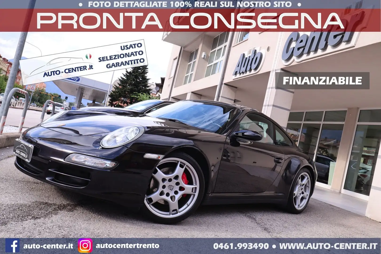 Porsche 997 997 Coupe 3.8 Carrera 4S MANUALE Schwarz - 2