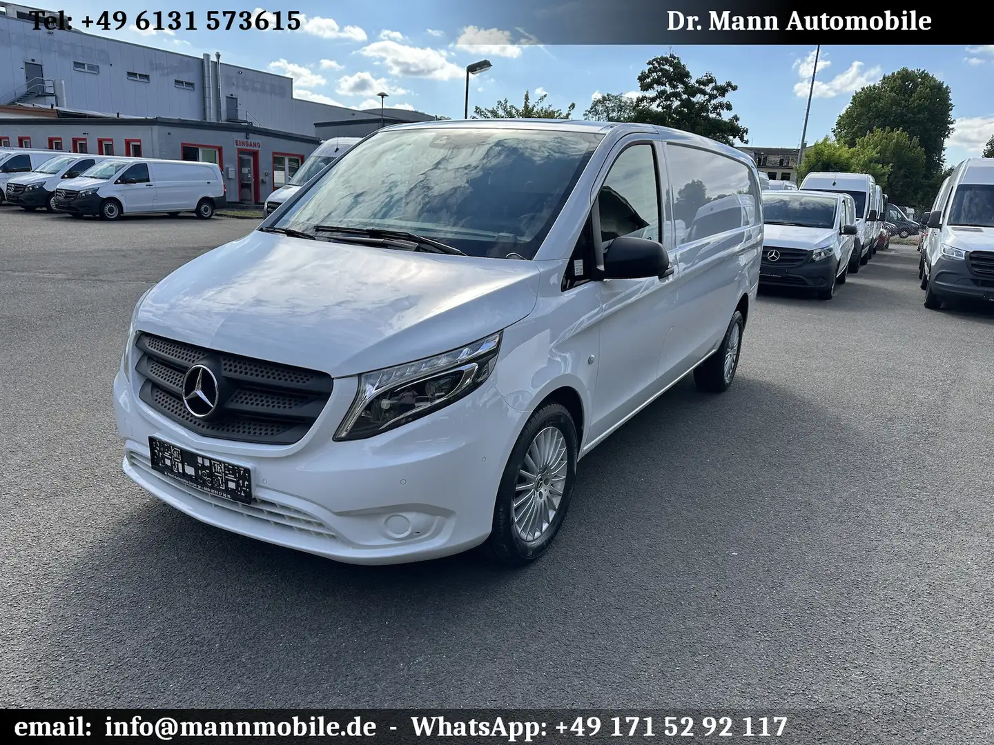 Mercedes-Benz Vito 119 CDIBT RWD extral Luftfederung HA Blanc - 1