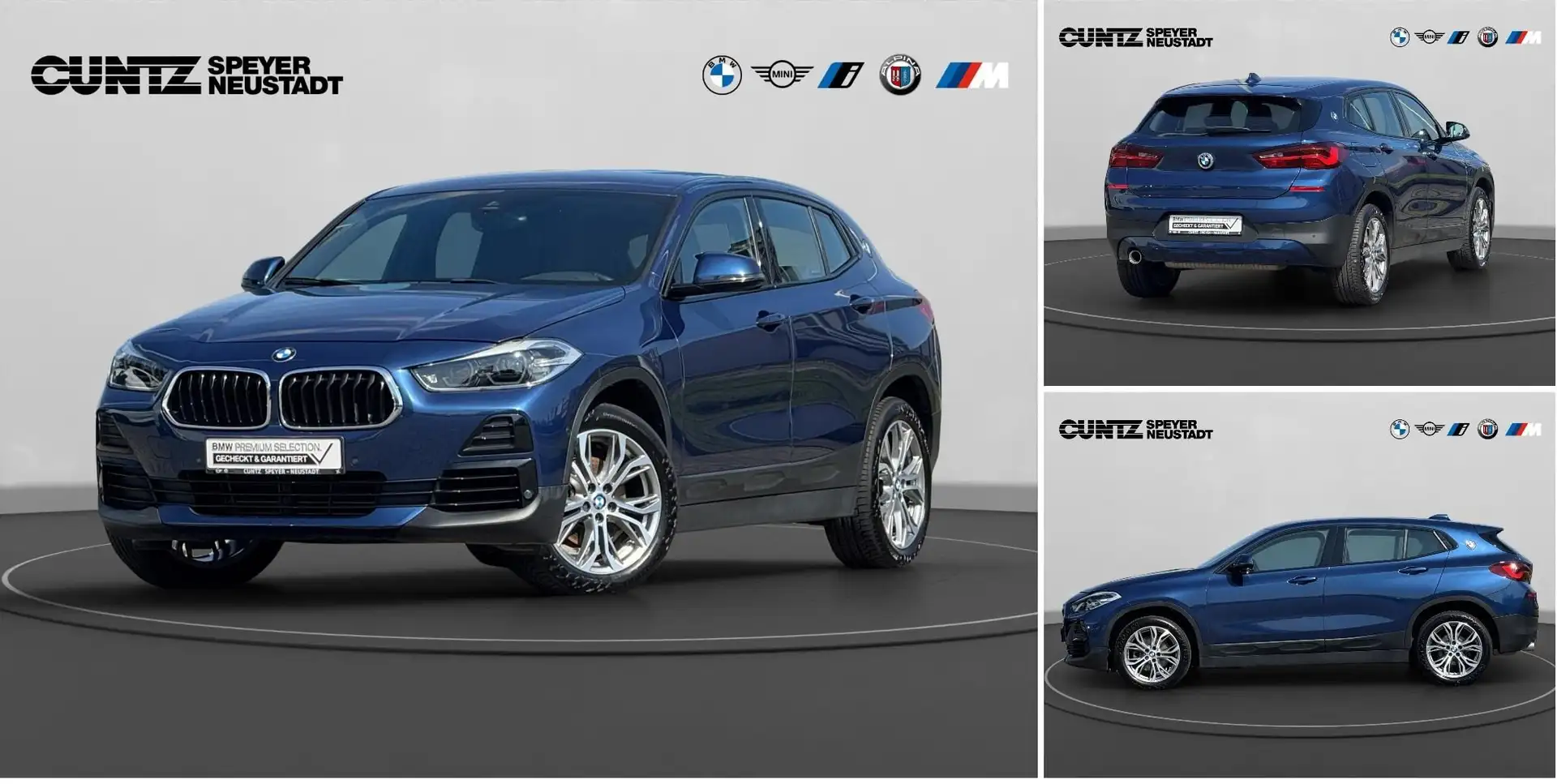 BMW X2 sDrive18i Navigation Parkassist LED Albastru - 1