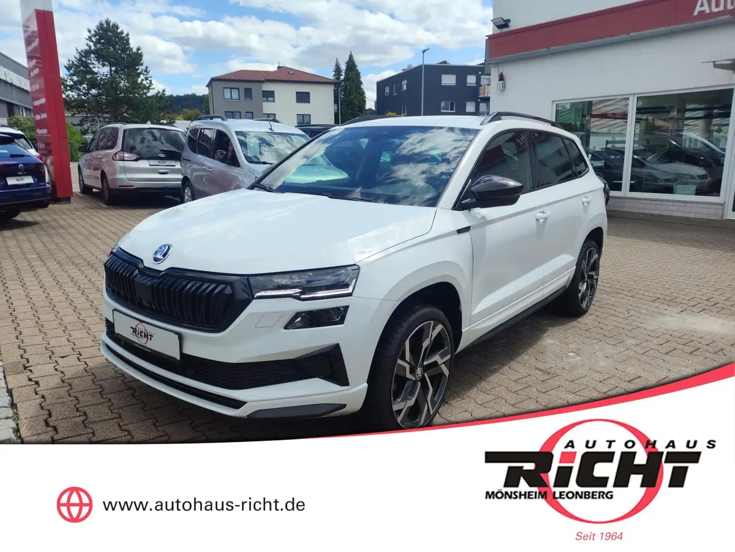 Skoda Karoq 1.5 DSG Sportline 5J Garantie Navi Matrix Kamera S Blanco - 1