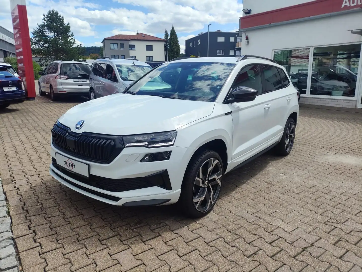 Skoda Karoq 1.5 DSG Sportline 5J Garantie Navi Matrix Kamera S Blanco - 2