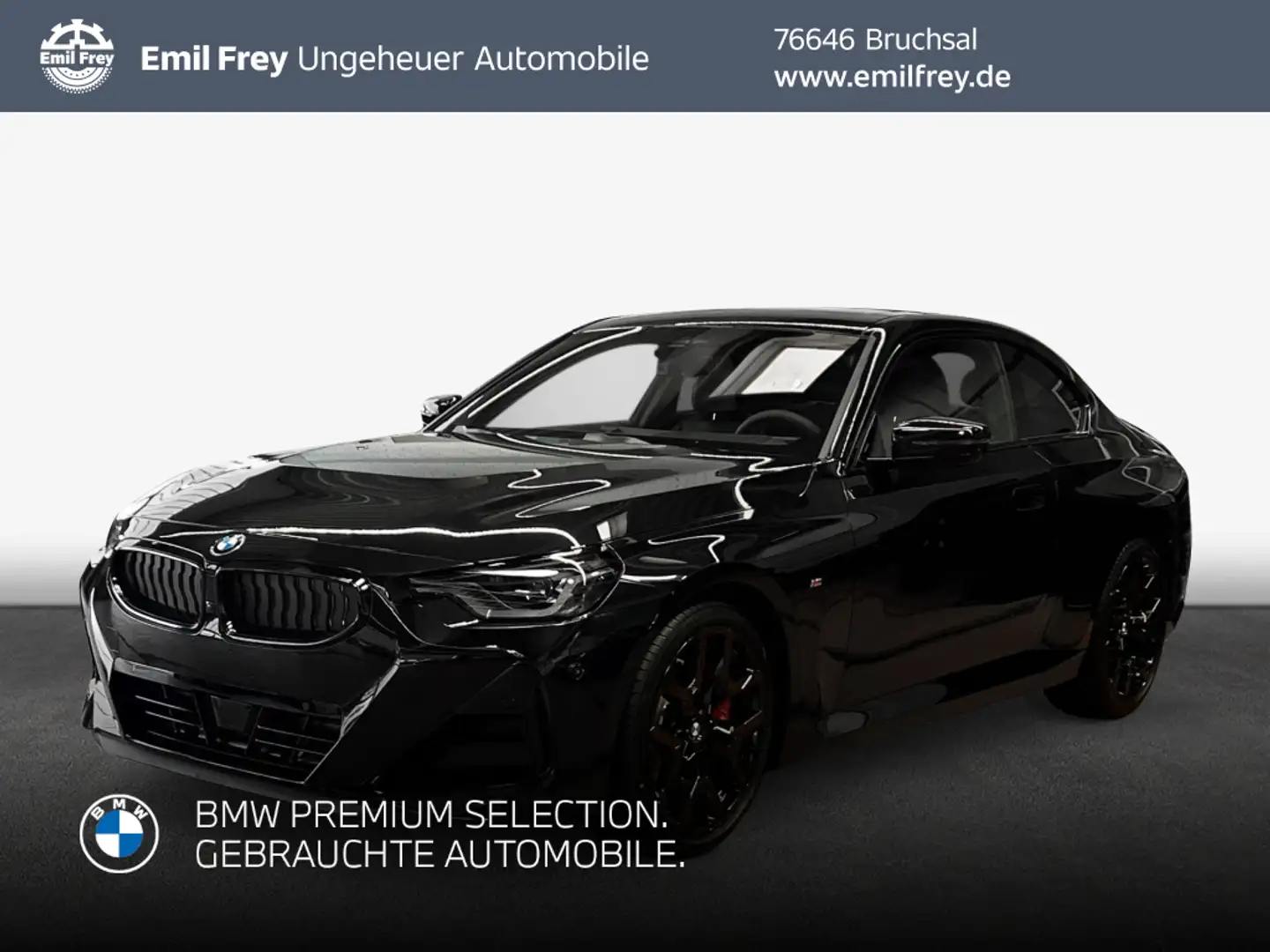 BMW 230 i Coupe Aut. Noir - 1