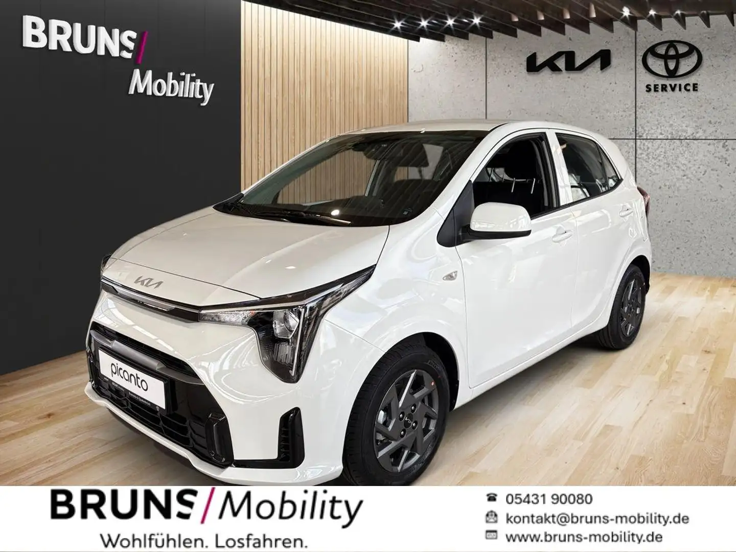 Kia Picanto 1.2 Vision Navigation, Kamera Weiß - 1