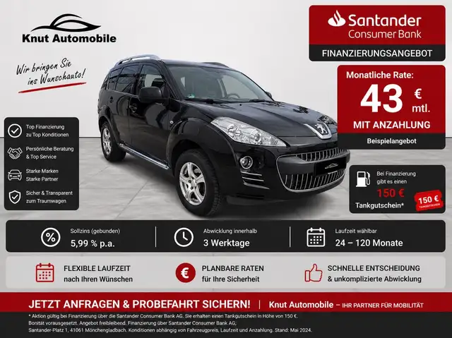 Peugeot 4007 Platinum 1.6 *Pano*Leder*AHK*Navi*Kamera