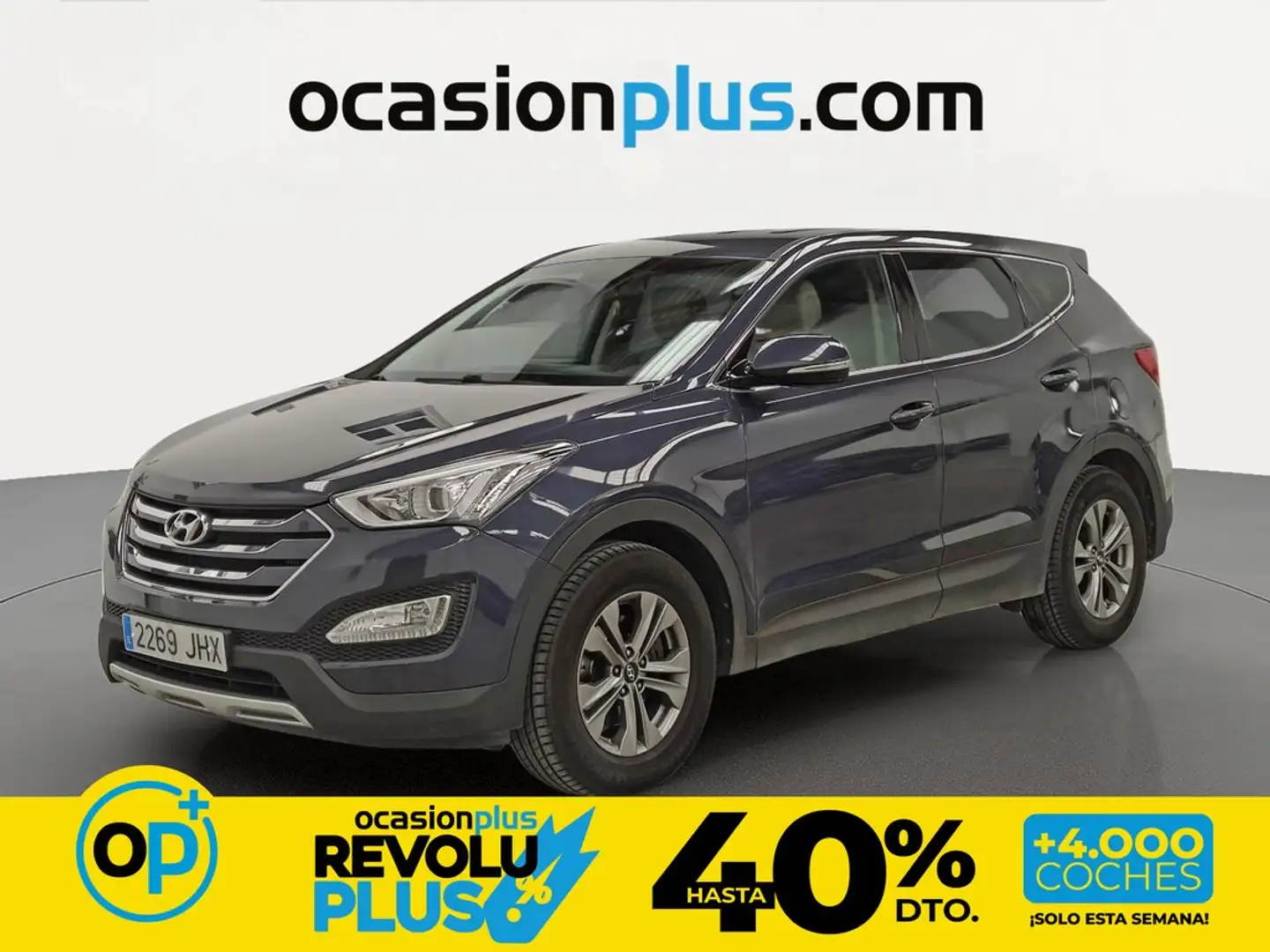 Hyundai SANTA FE 2.0CRDi 4x2 Essence 7s Azul - 1