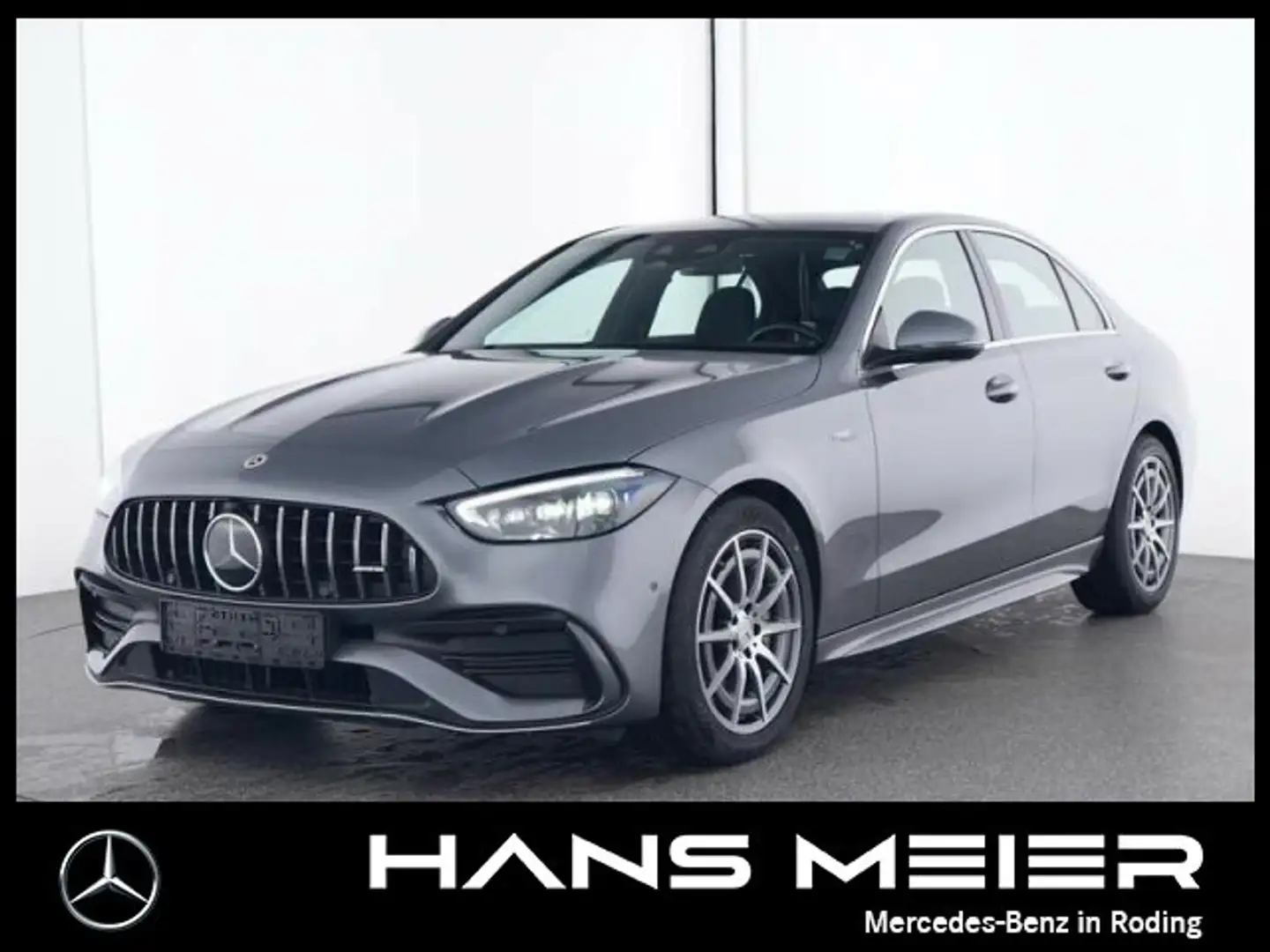 Mercedes-Benz C 43 AMG C 43 4M Leder Advanced Fahrassistenz SHD HighEnd Grau - 1