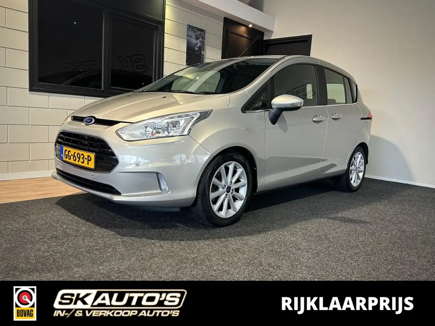 Ford B-Max 1.0 ECOBOOST STYLE NAP l CAMERA l PDC l LMV l CRUI Grijs - 1