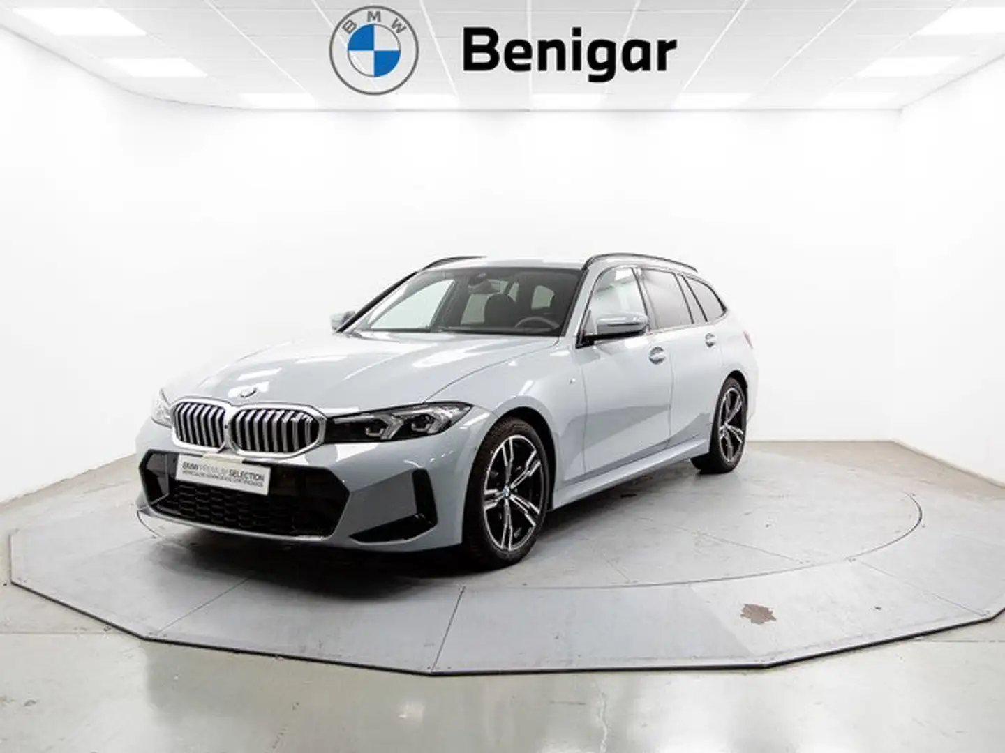 BMW 318 318dA Touring Gris - 1