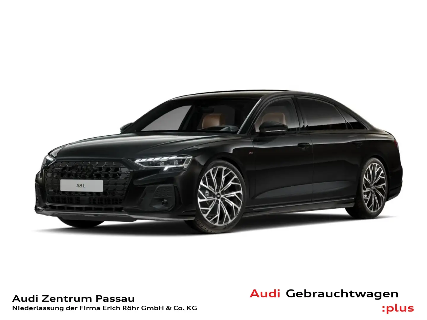 Audi A8 L 50 TDI quattro tiptr. Schwarz - 1