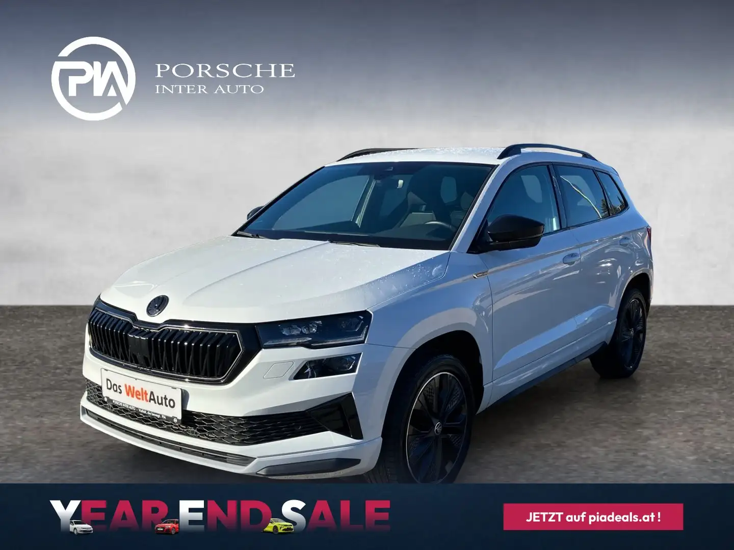 Skoda Karoq Sportline TSI ACT Weiß - 1