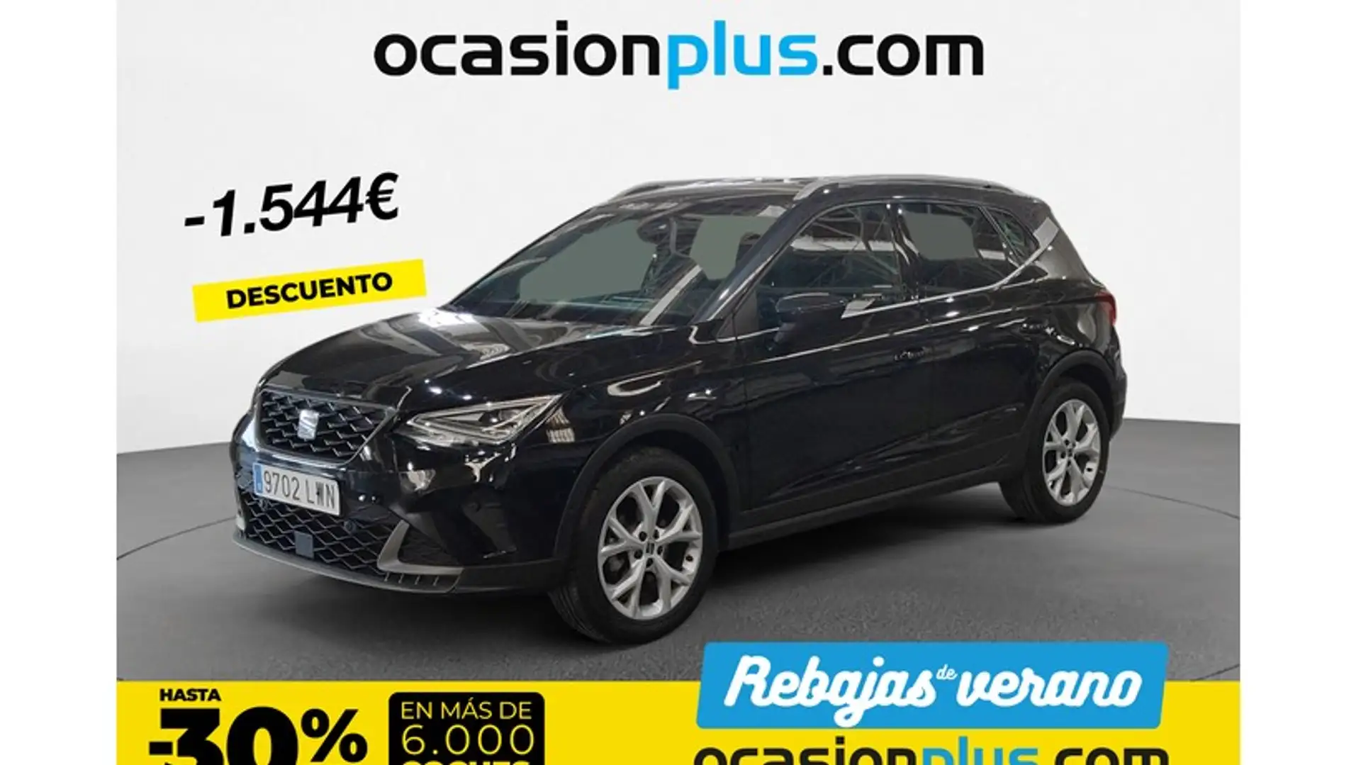 SEAT Arona 1.0 TGI S&S FR 90 Noir - 1
