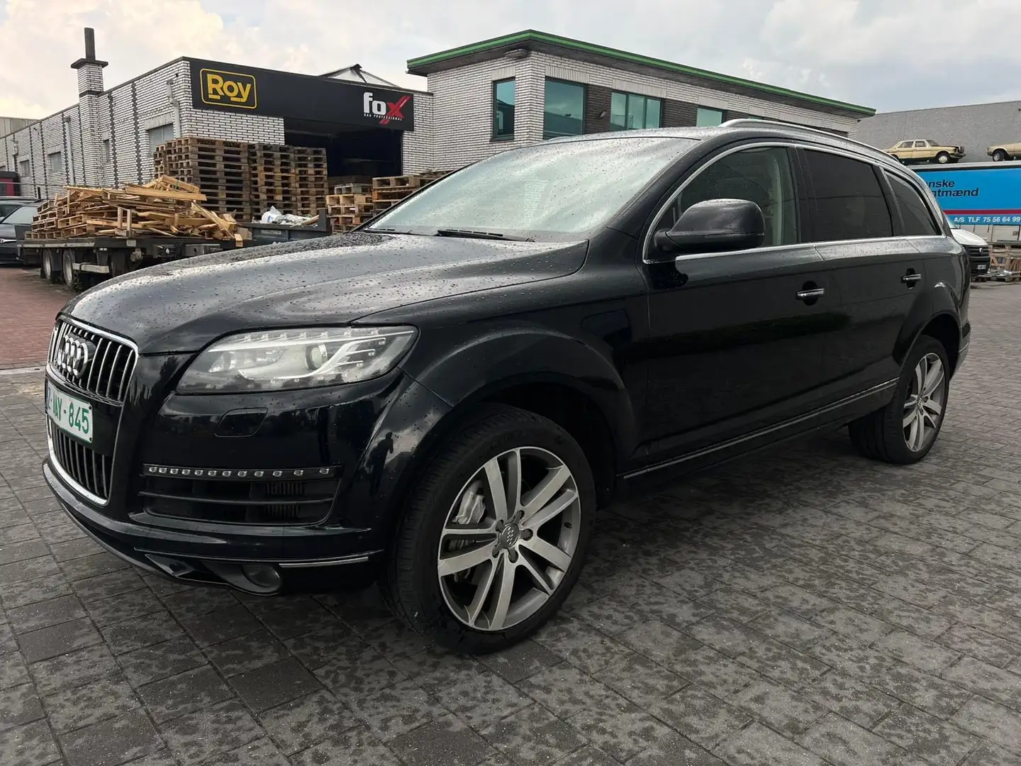 Audi Q7 3.0 TDi V6   7PLACE FULL PROPRE 100%BELGE CARTNET! Noir - 2