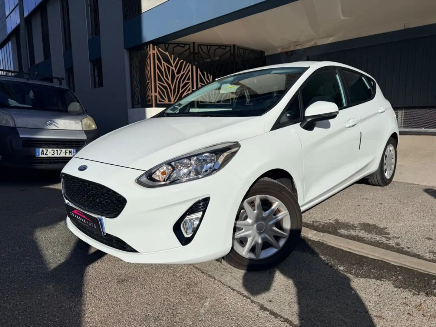Ford Fiesta 1.0 EcoBoost 100 ch SS BVM6 Trend Blanc - 1