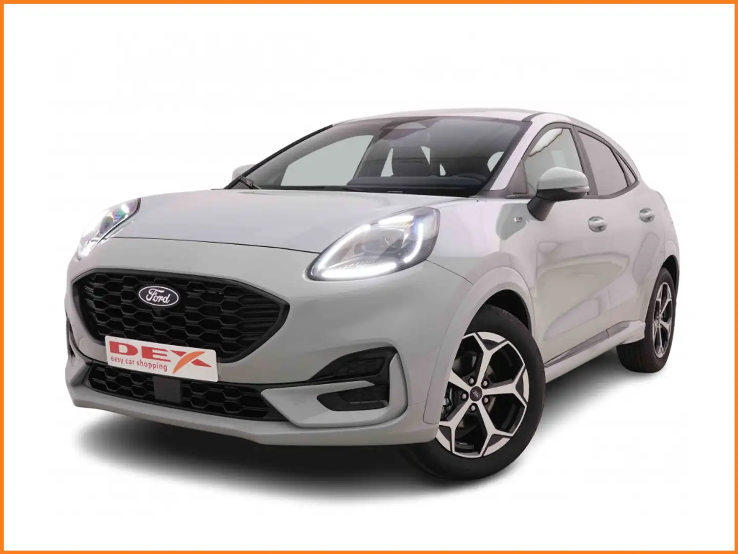 Ford Puma 1.0 EcoBoost 125 mHEV Auto Nw Model ST Line + GPS Grijs - 1