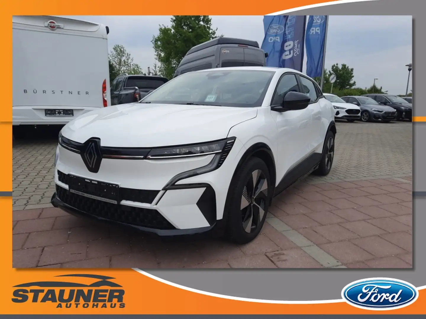 Renault Megane E-Tech Electric EV40 Equilibre Weiß - 1