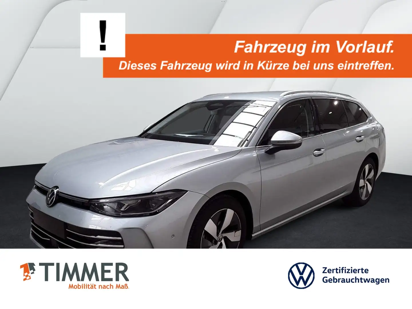 Volkswagen Passat Variant 2.0 TDI DSG ELEGANCE *AHK *360° *IQ.LIGHT *CARPLA Silber - 1