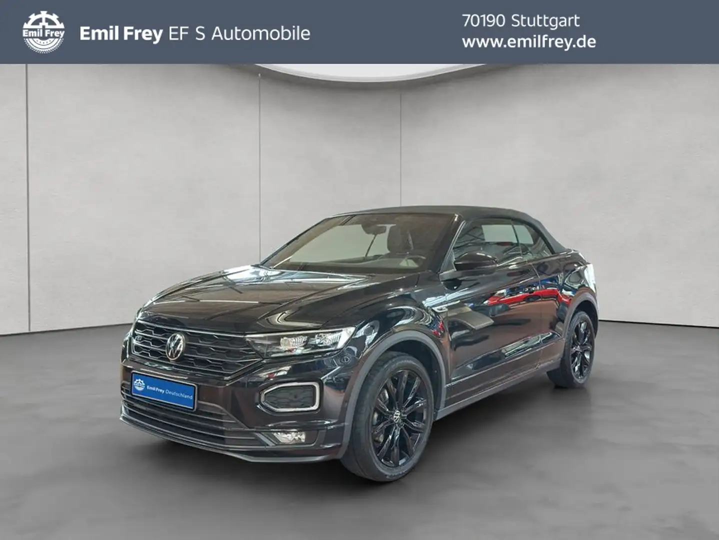 Volkswagen T-Roc Cabriolet 1.5 TSI DSG R-Line Schwarz - 1