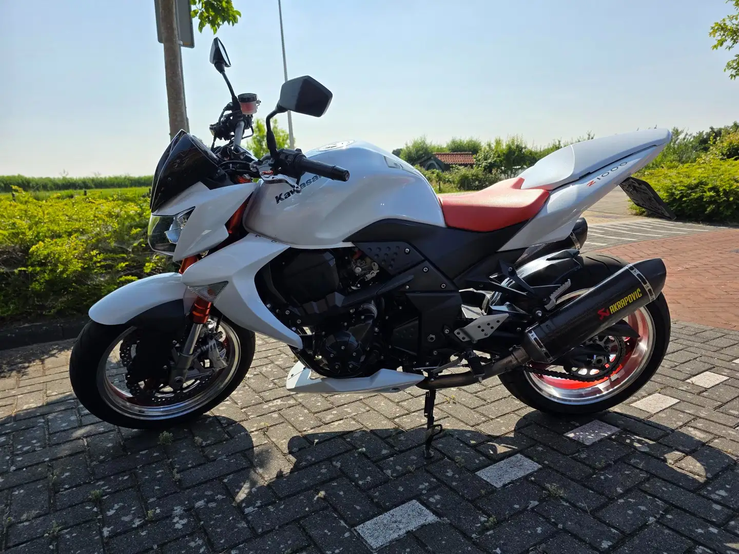 Kawasaki Z 1000 Blanc - 2