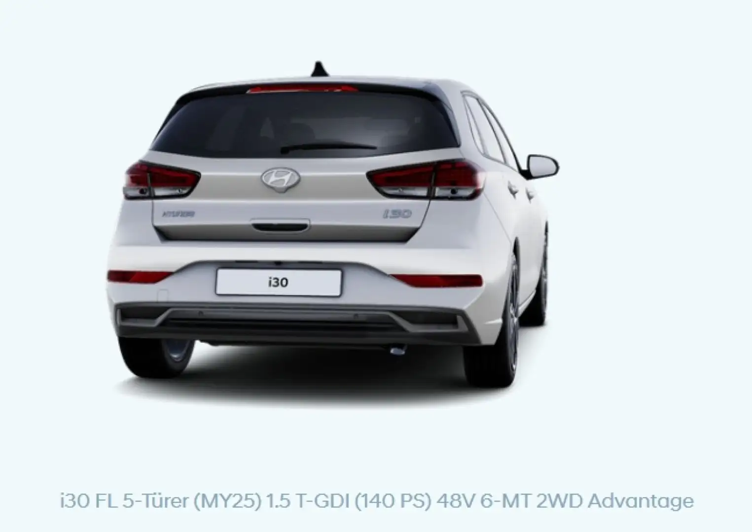 Hyundai i30 ADVANTAGE*Navi*RKam*SitzHeiz*LenkrHeiz Argent - 2