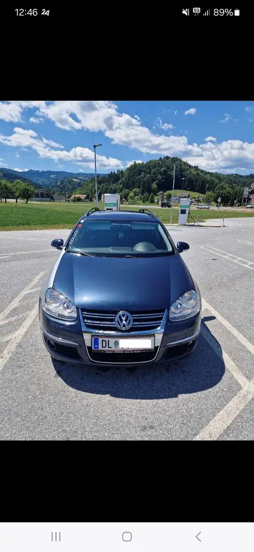 Volkswagen Golf Variant Comfortline 1,9 TDI 4Motion DPF Blau - 1