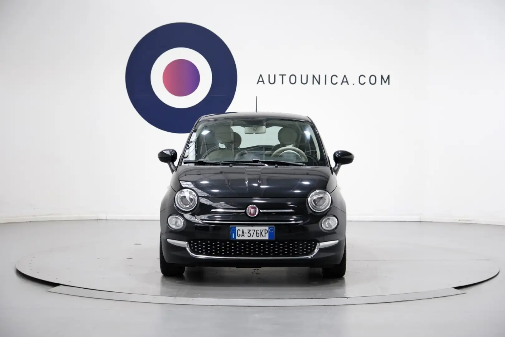 Fiat 500 1.0 HYBRID LOUNGE NEOPATENTATI Nero - 2