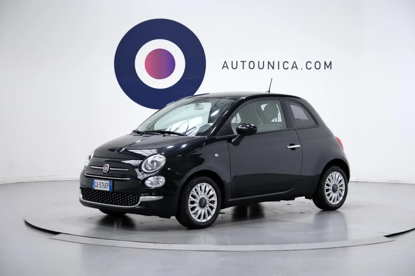 Fiat 500 1.0 HYBRID LOUNGE NEOPATENTATI Nero - 1
