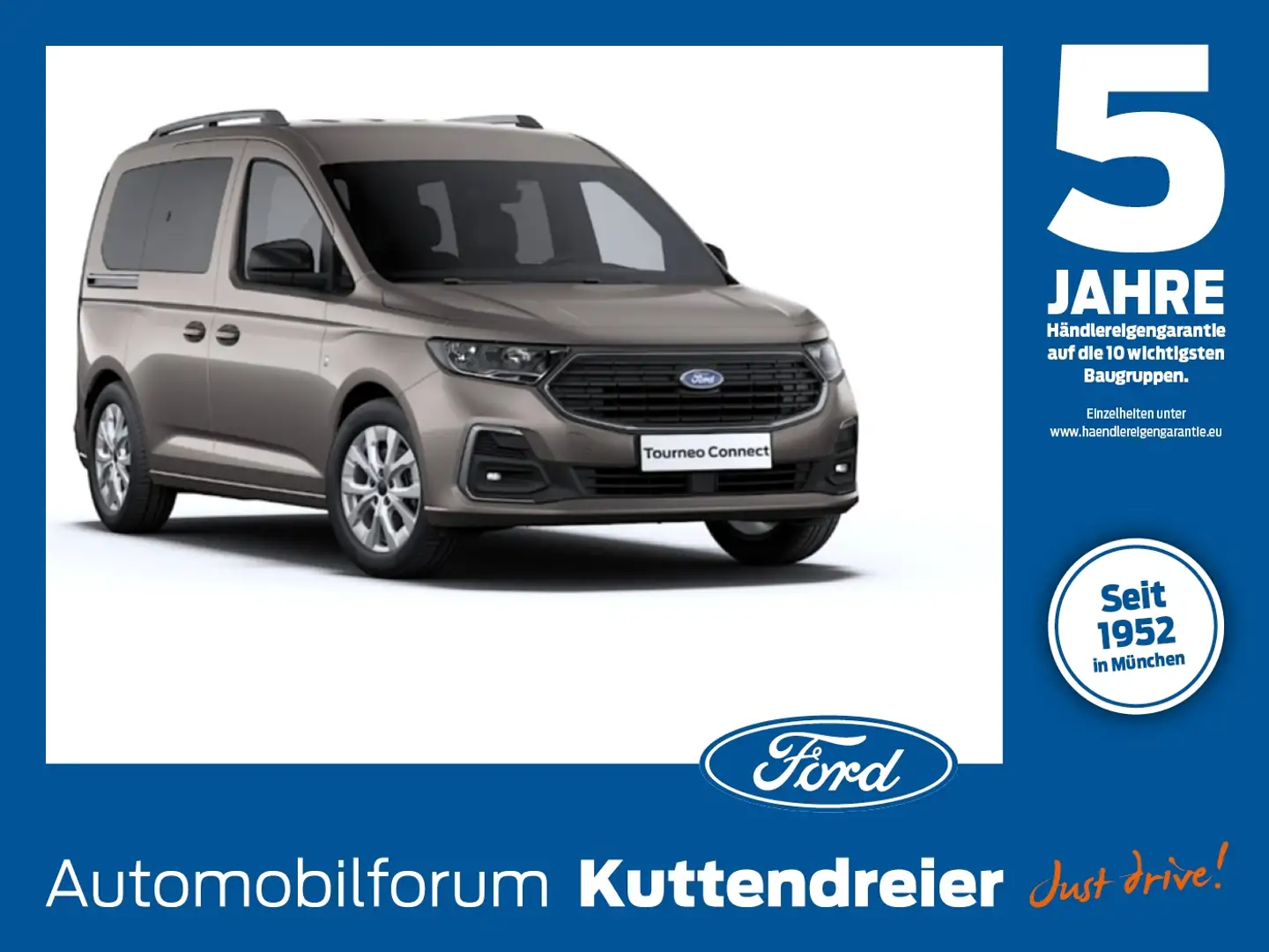 Ford Tourneo Connect Titanium L1 iACC*SHZ*LHZ*CAM*LED Brown - 1